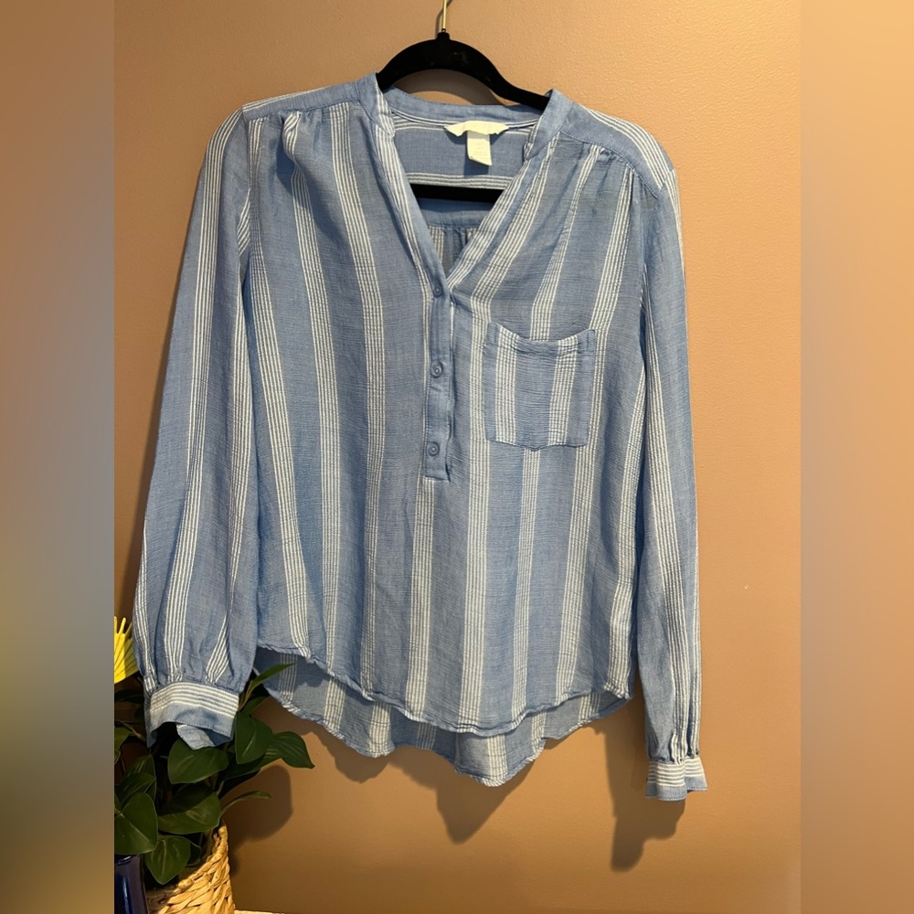 Chambray Top